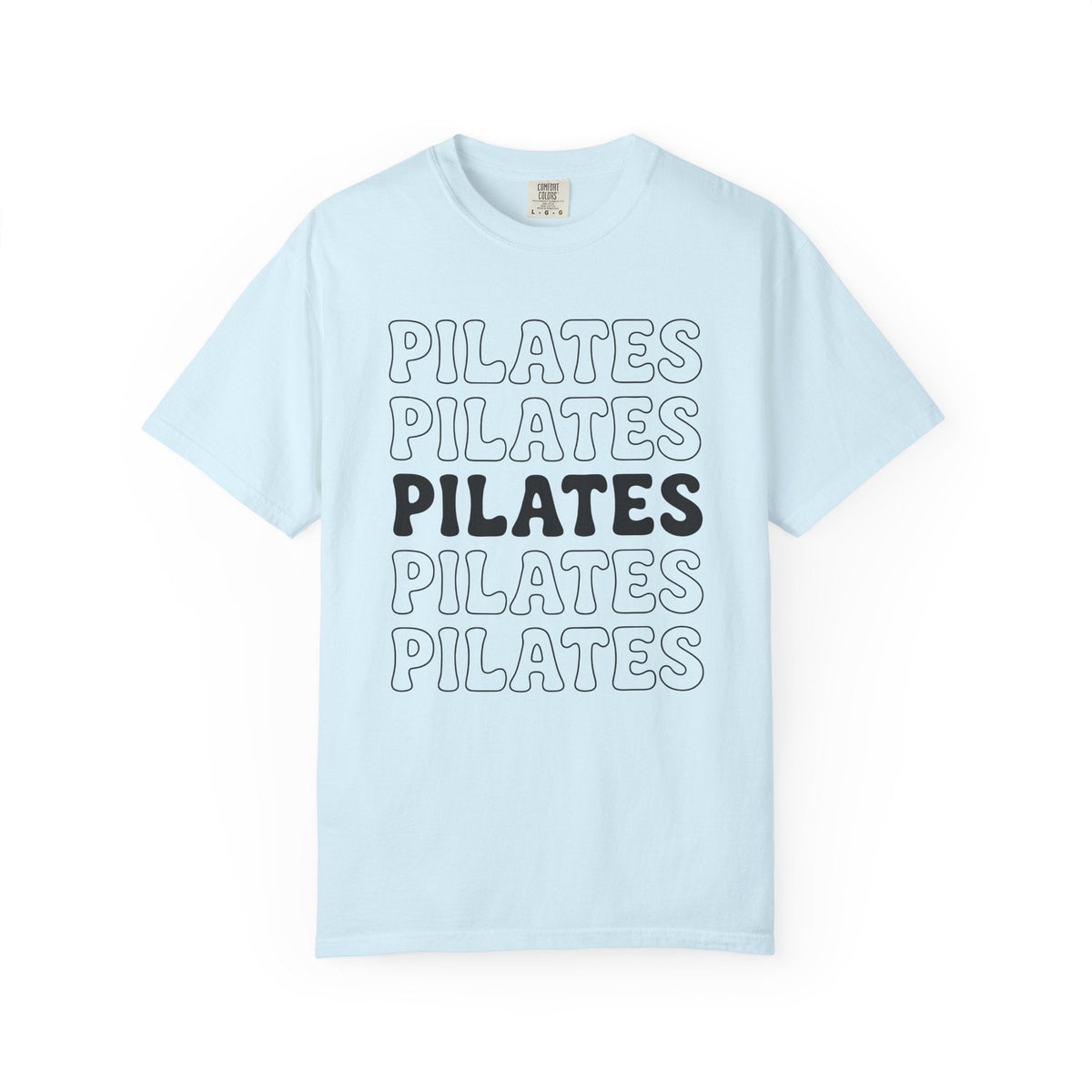 Layered Text Design Shirt Pilates Workout Unisex Gift product image 2