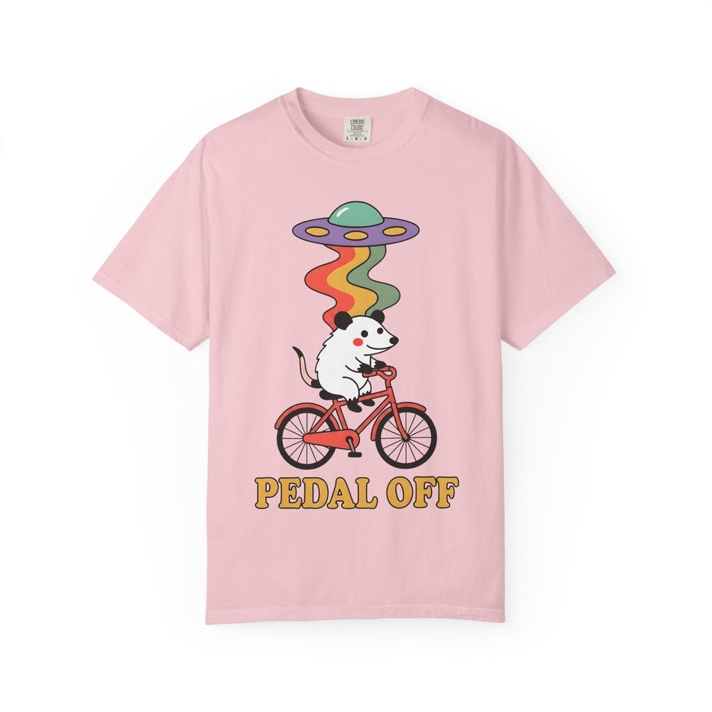 Opossum Bike Shirt Sports Biking Unisex Gift Comic Tee product image 3