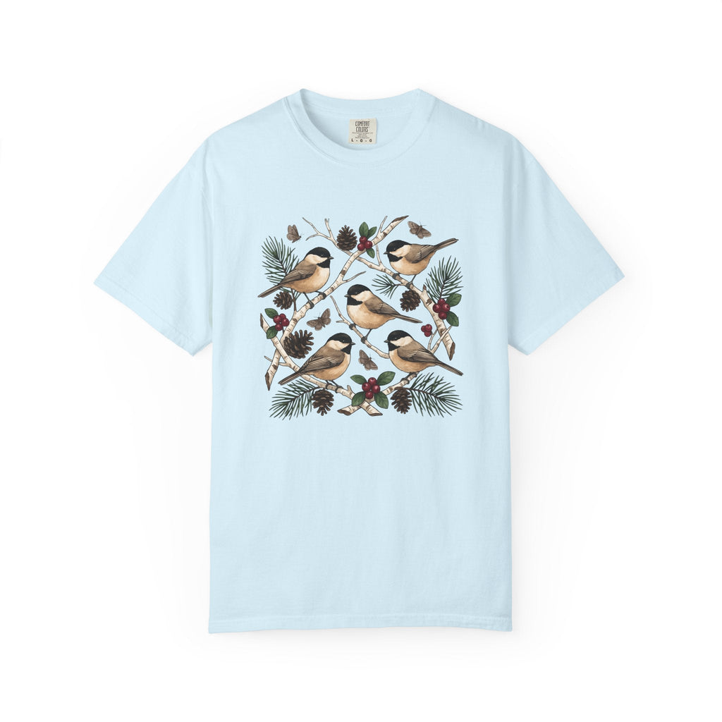 Chickadee Bird Shirt Animals & Flowers Outdoors Unisex Gift product image 2