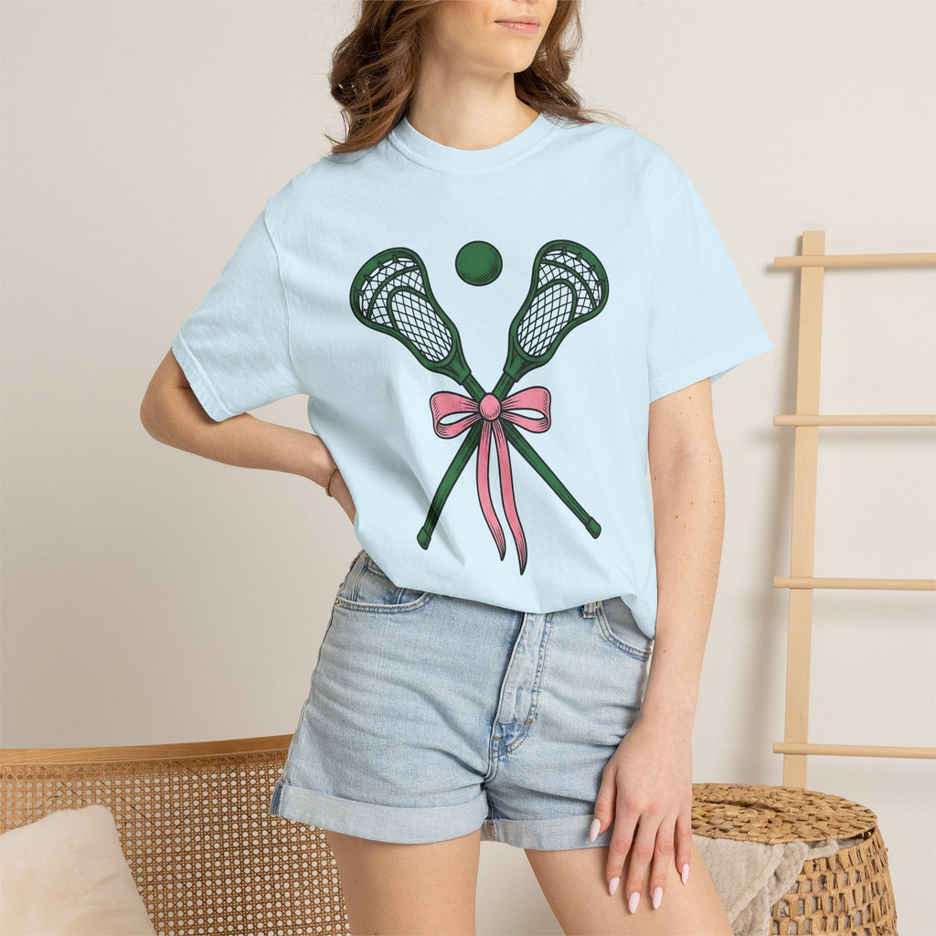 Lacrosse Sticks Shirt Sports Unisex Gift Line Art Tee product image 9