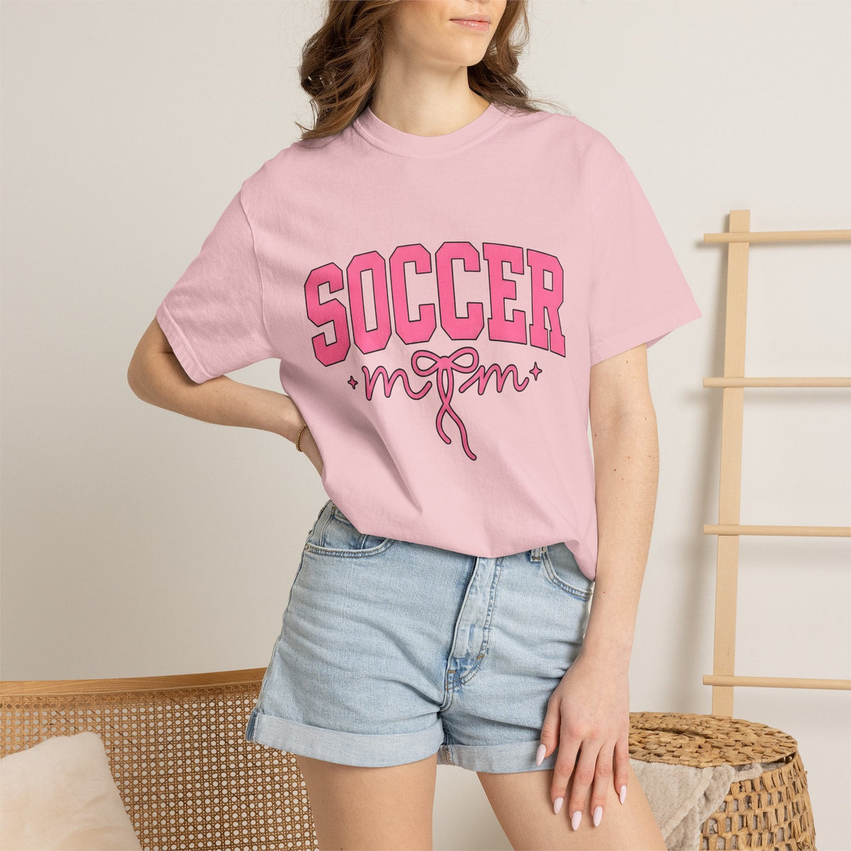Bow Star Shirt Mom Fitness Gift for Women Modern Tee product image 12