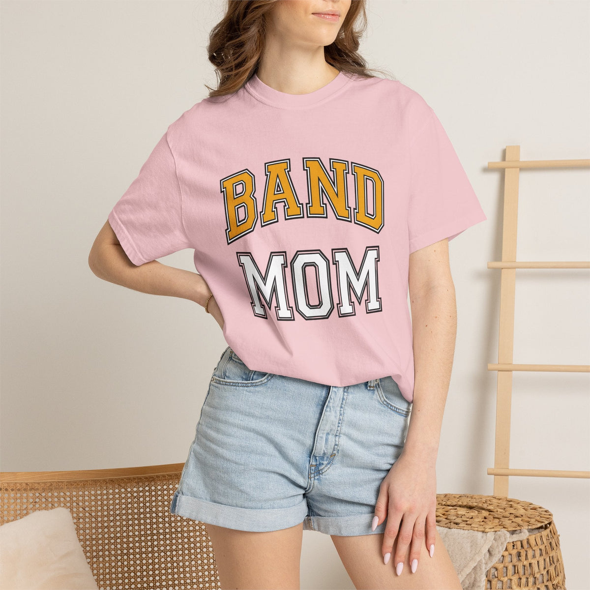 Varsity Lettering Design Shirt Band Mom Institution Gift product image 12