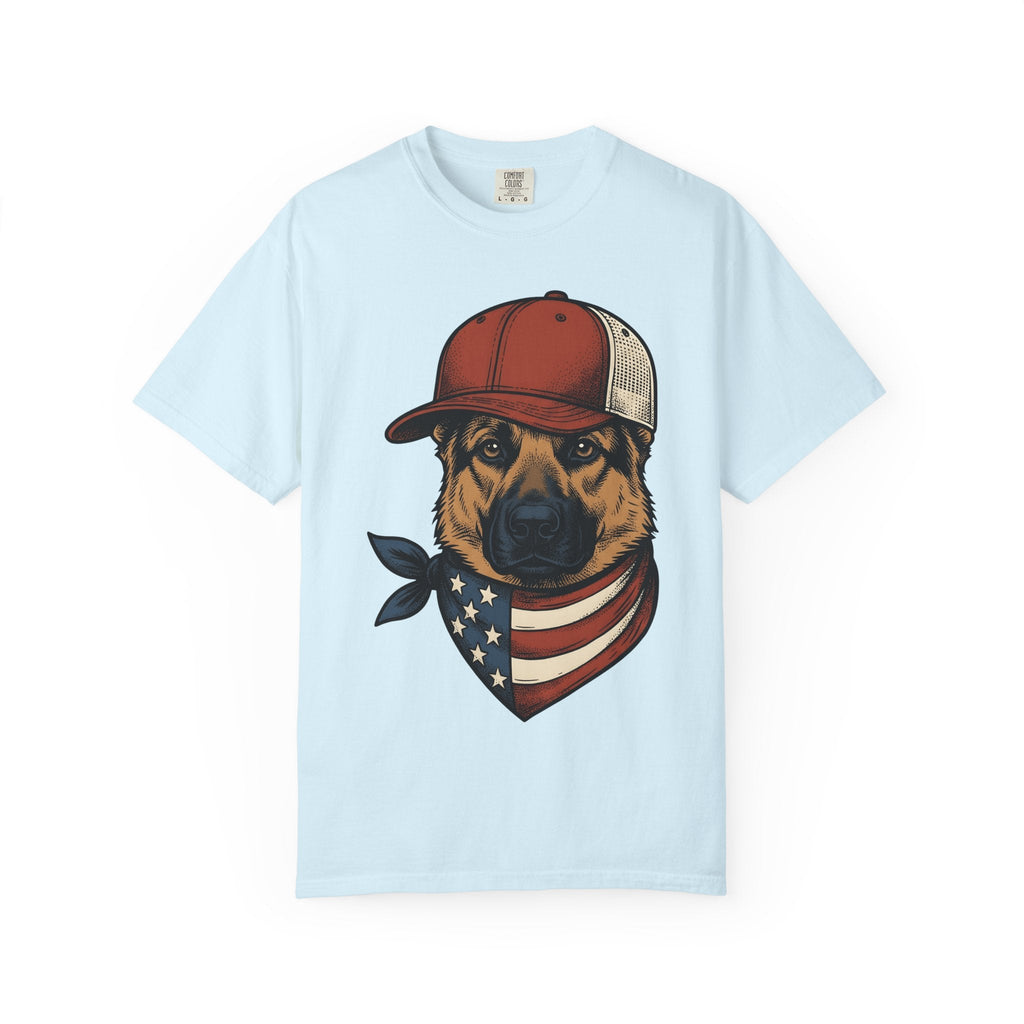 German Shepherd Dog Shirt America Patriotic Unisex Gift product image 2