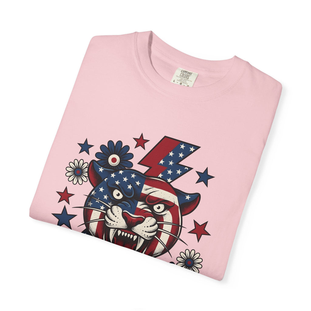 Freedom Panther Shirt America Fauna Gift Women Heritage Tee product image 11