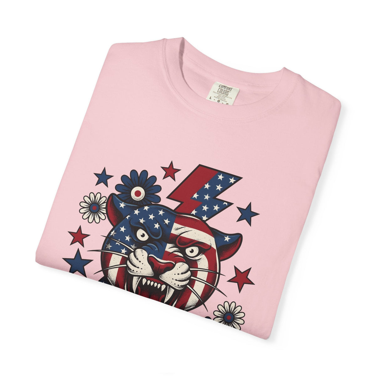 Freedom Panther Shirt America Fauna Gift Women Heritage Tee product image 11