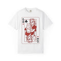 Queen Cat Playing Card Old School T-Shirt – Valentine's Day product image 1