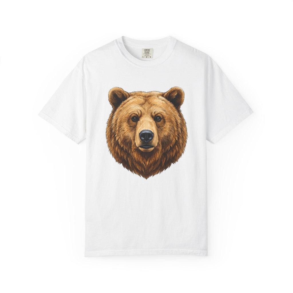 Bear Head Shirt Animals Fauna Gift Women Lifelike Tee product image 1