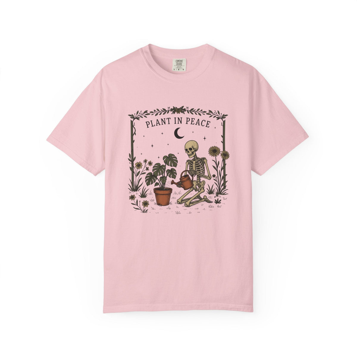 Skeleton Gardening Shirt Halloween Plant Unisex Gift Boho product image 3