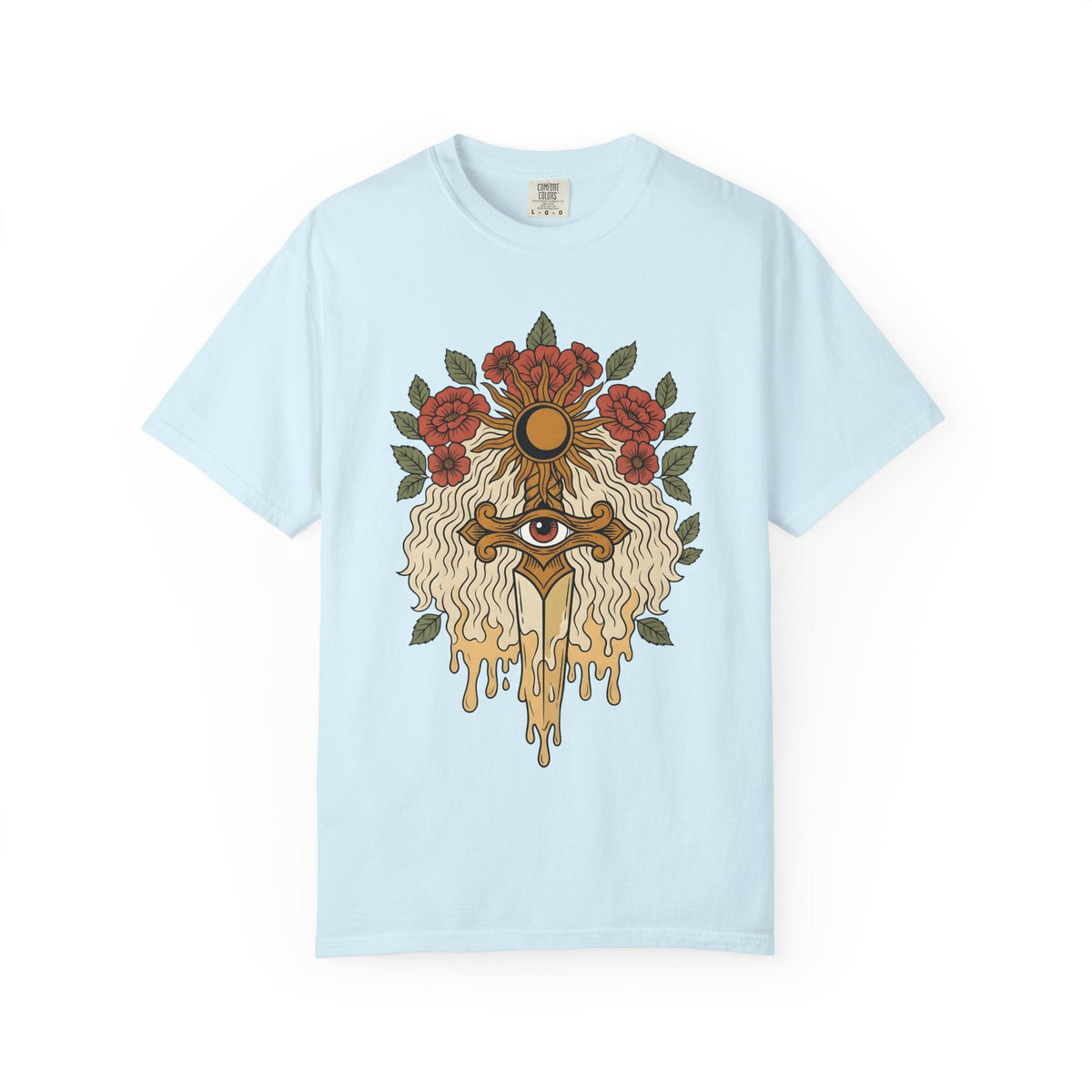 Eye Knife Sun Shirt Boho Chic Spirituality Gift Women product image 2