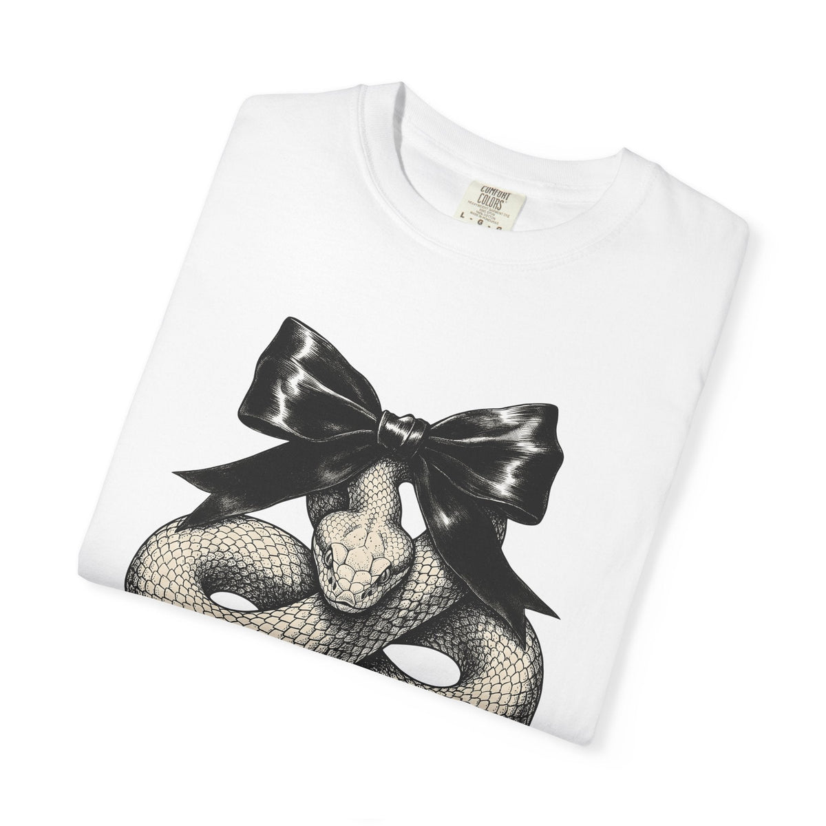 Serpent Bow Shirt Boho Chic Occult Unisex Gift Dark Tee product image 5