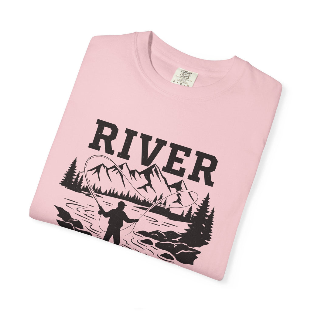 Fly Fishing Shirt Hiking Unisex Gift Retro Tee Flyfishing product image 11