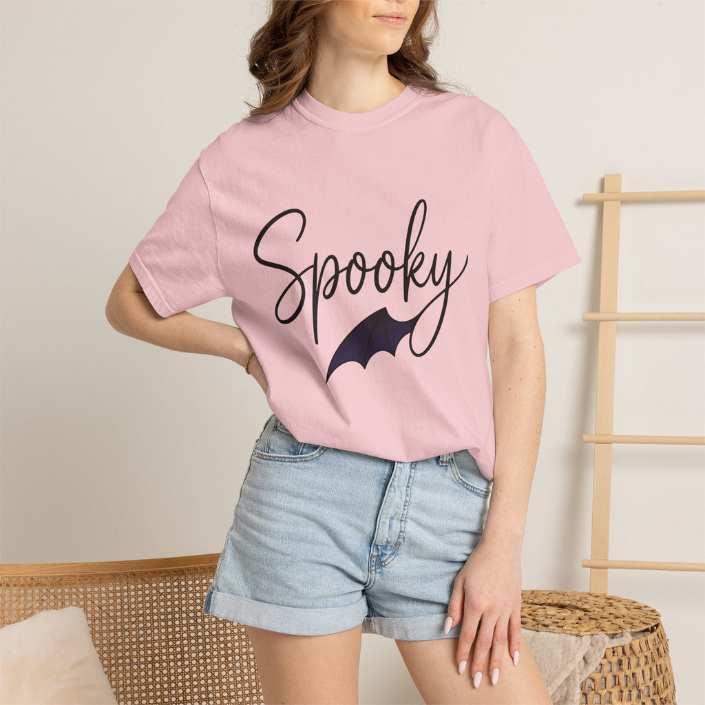 Bat Icon Shirt Halloween Dark Unisex Gift Cheerful Tee product image 12