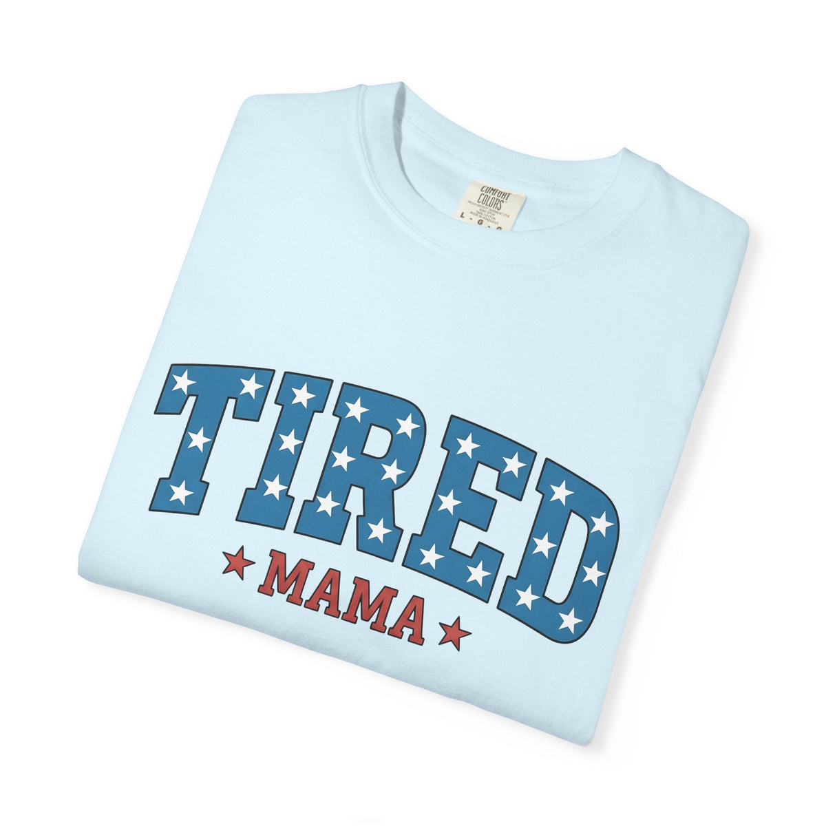 Star Pattern Lettering Shirt Moms Flag Gift for Women product image 8