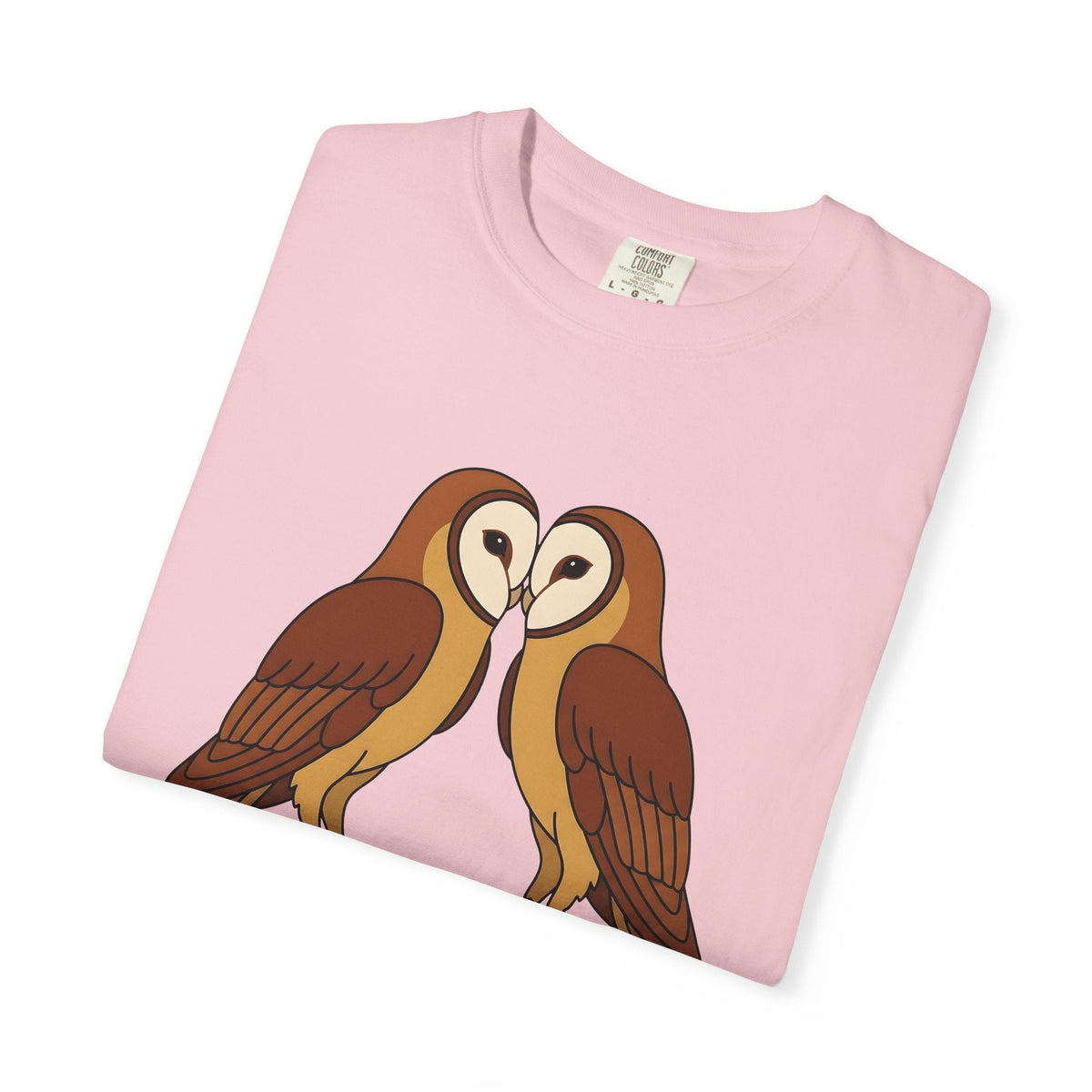 Barn Owl Pair Shirt Valentines Day Animal Unisex Gift product image 11