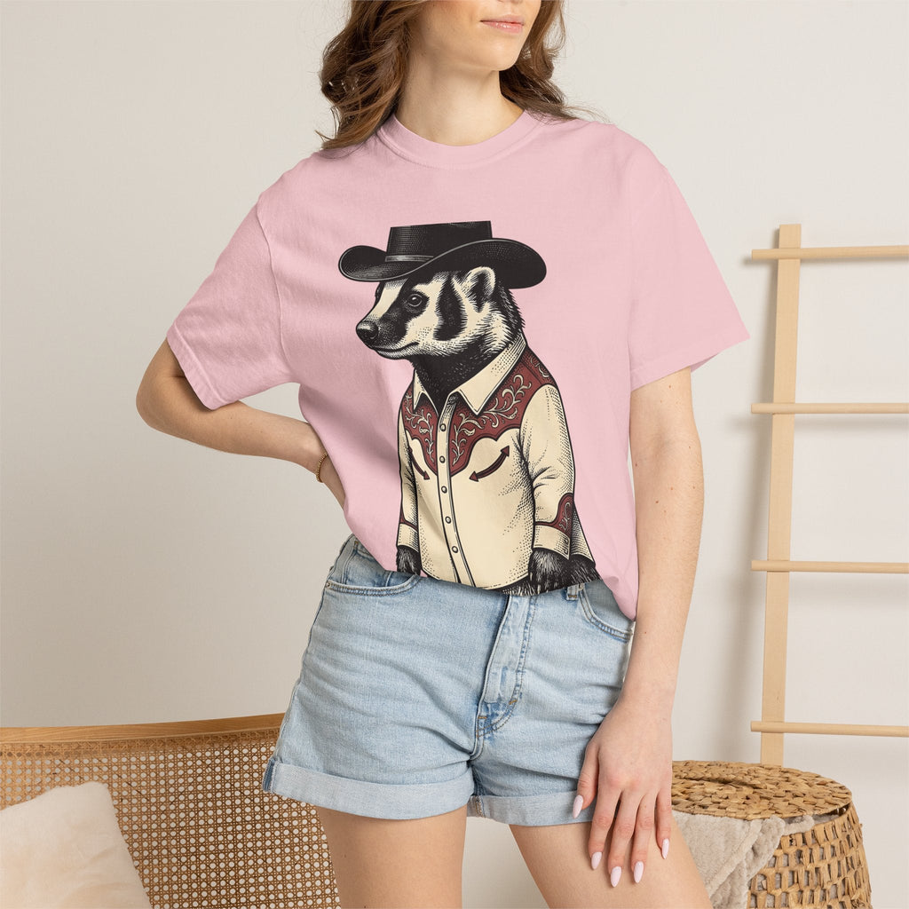 Western Badger Shirt Cowgirl Fauna Gift for Women Heritage product image 12