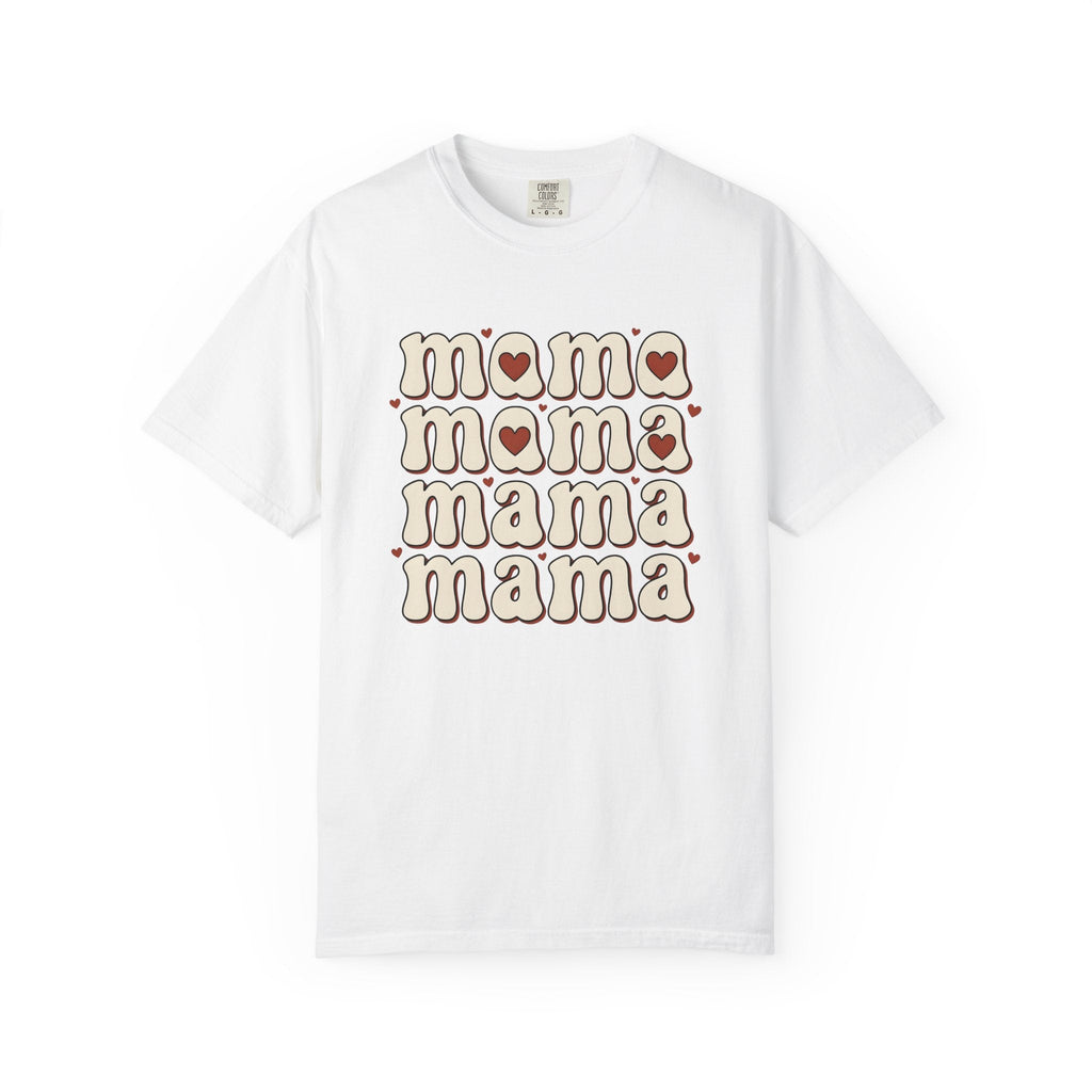 Old School Mom Text Shirt St. Valentine's Day Caregiver product image 1