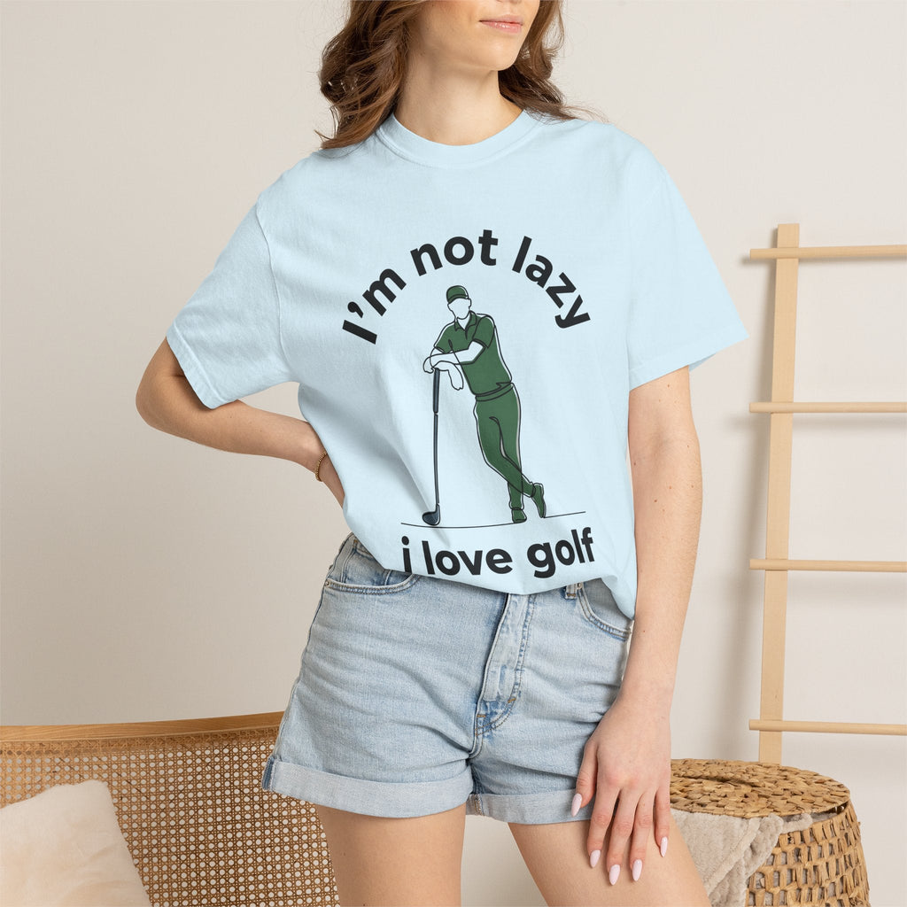 Golf Man Shirt Comedy Unisex Gift Basic Tee Golfer T-Shirt product image 9