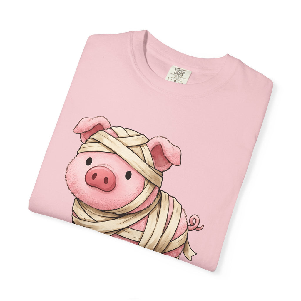Pig Mummy Shirt Animals Holiday Unisex Gift Kawaii Tee product image 11