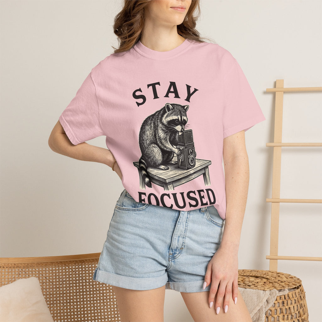 Raccoon Photo Camera Shirt Animals Photos Unisex Gift product image 12