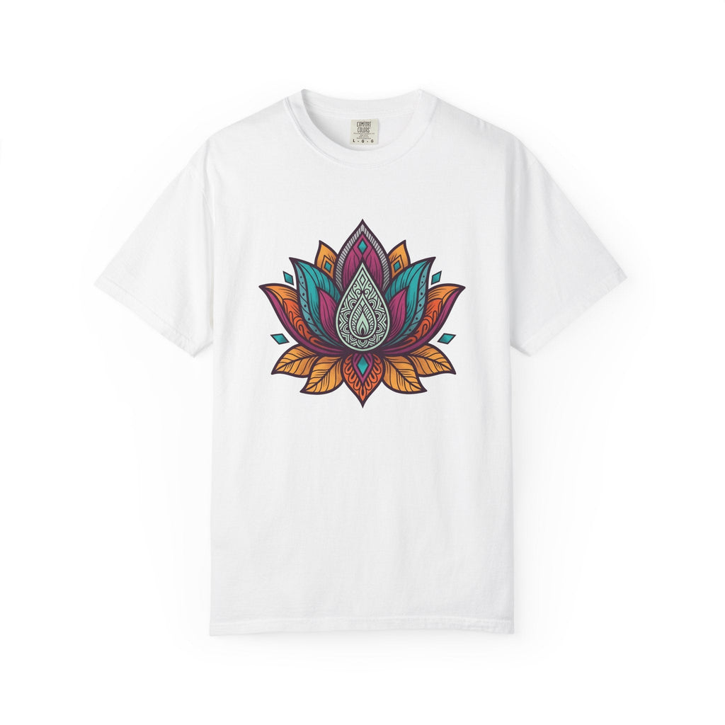 Mandala Lotus Shirt Boho Chic Yoga Unisex Gift Tee Sacred product image 1