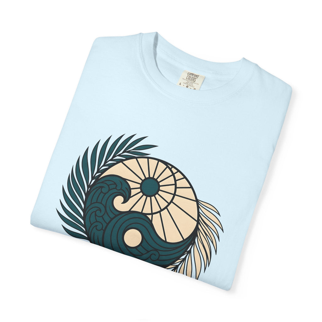 Ocean Sun Tree Shirt Sports Coastal Unisex Gift Rustic Tee product image 8