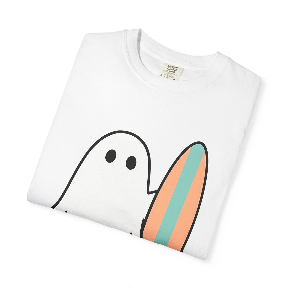 Ghost Wave Shirt Surfing Shore Unisex Gift Simple Tee product image 6