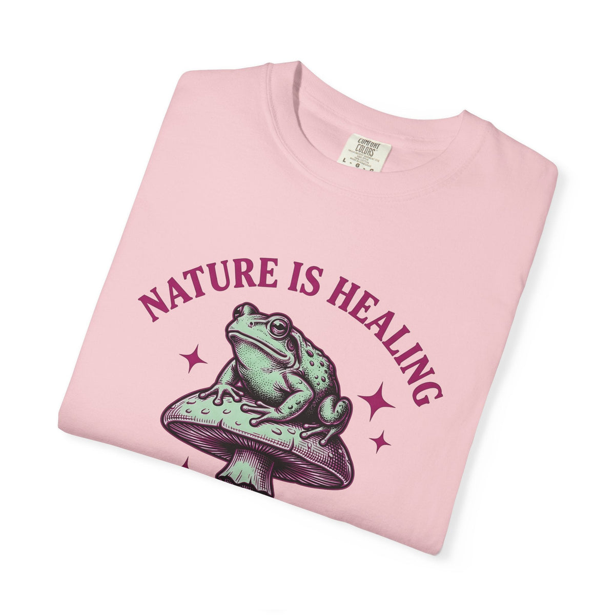 Toad Fungus Retro T-Shirt – Funny Outdoors Nature Humor product image 11