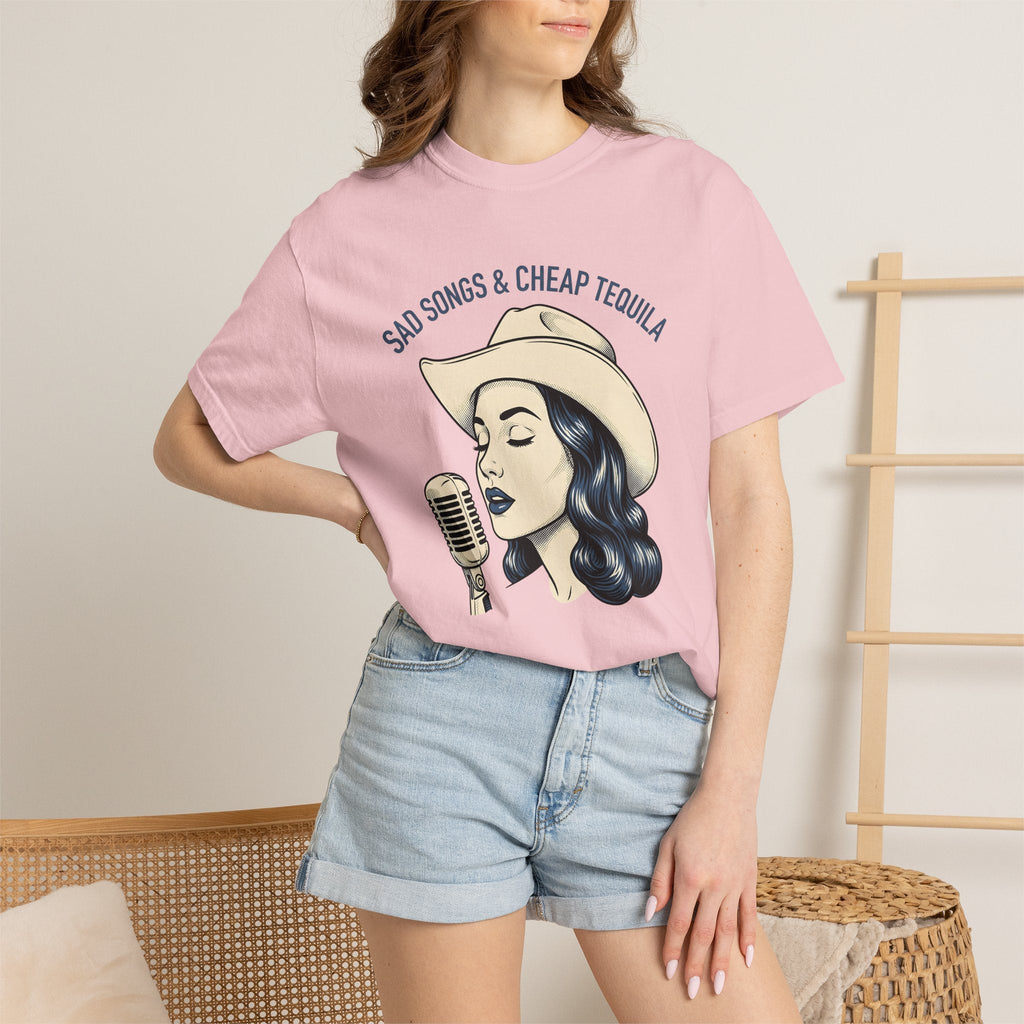 Cowgirl Singer Shirt Western Gift Women Vintage Tee T-Shirt product image 12