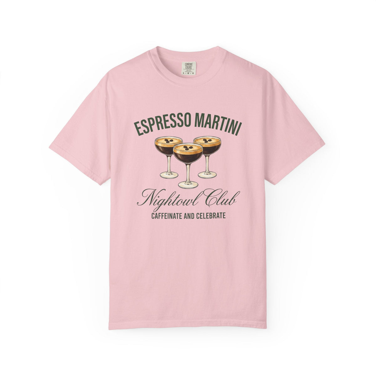 Coffee Martini Shirt Beverages Unisex Gift Line Art Tee product image 3