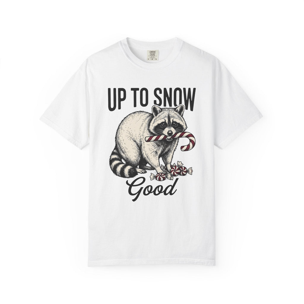 Raccoon Candy Cane Shirt Holiday Animal Unisex Gift Vintage product image 1
