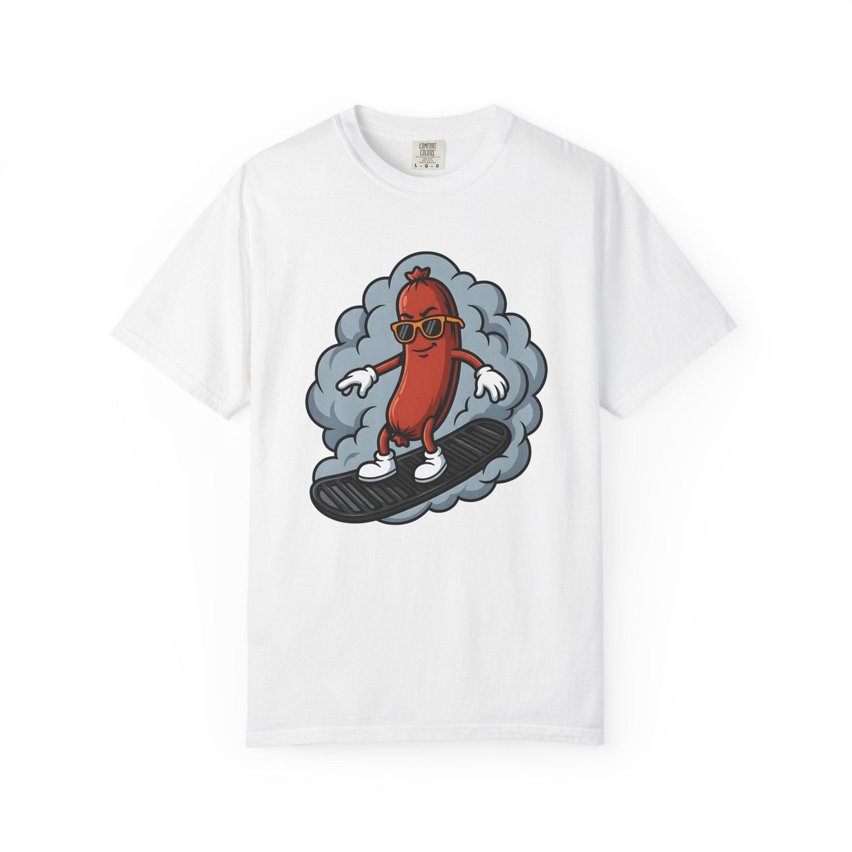 Kielbasa Skateboard Shirt Sports Recipe Unisex Gift Doodle product image 1