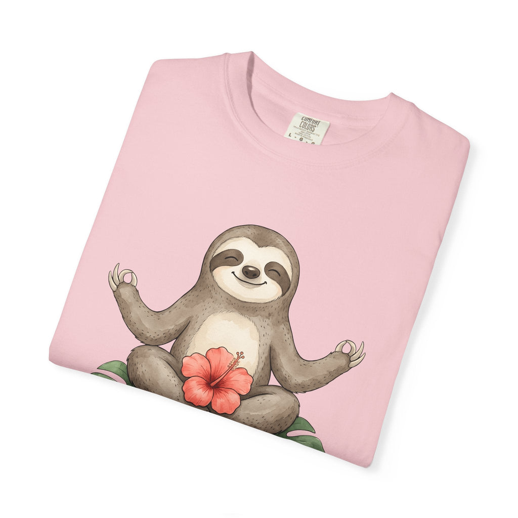 Sloth Yoga Shirt Animal Unisex Gift Whimsical Tee Slow product image 11