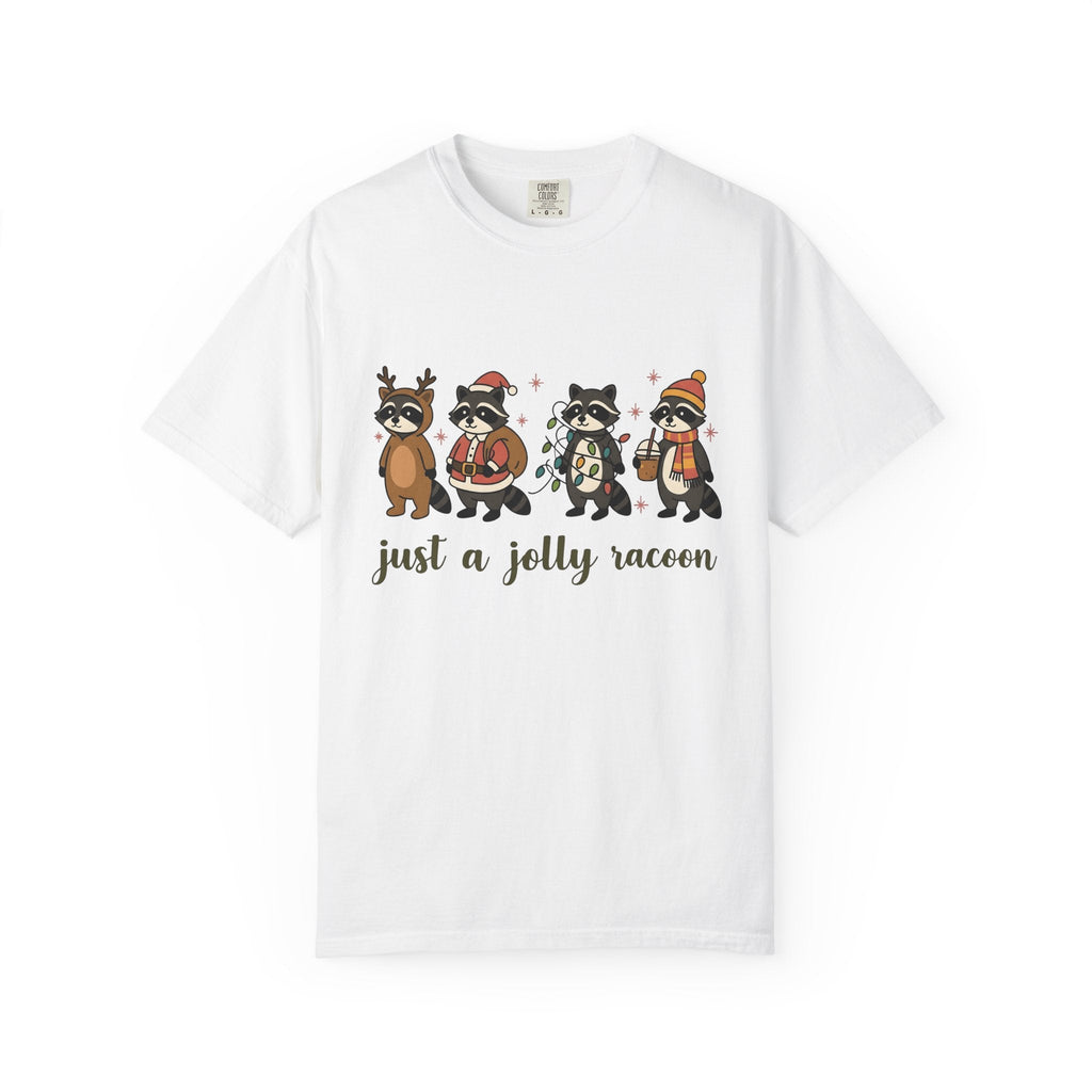 Raccoon Troop Shirt Christmas Pets Unisex Gift Lovable Tee product image 1