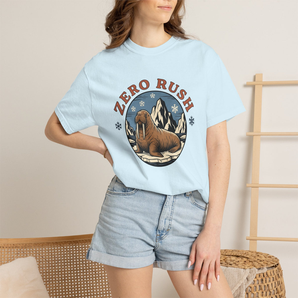 Walrus Shirt Animal Fauna Unisex Gift Classic Tee Tusk product image 9