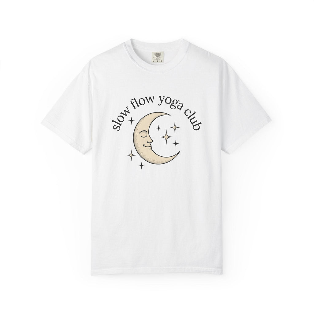 Crescent Moon Shirt Yoga Mindfulness Unisex Gift Hippie Tee product image 1