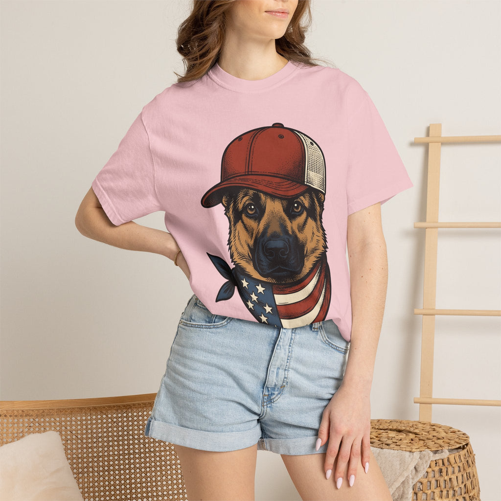 German Shepherd Dog Shirt America Patriotic Unisex Gift product image 12