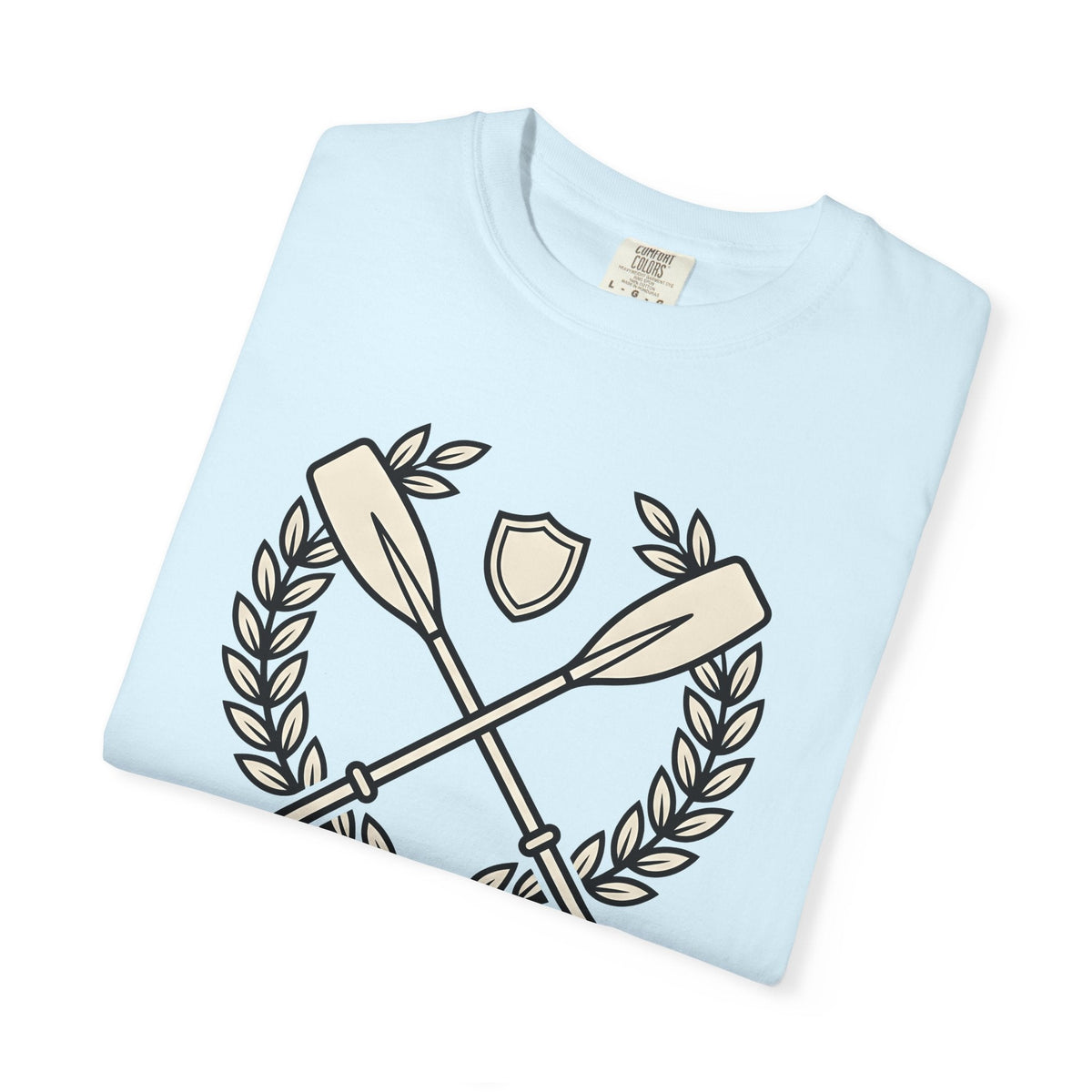 Crossed Paddles Shirt Rowing Squad Unisex Gift Line Art Tee product image 8