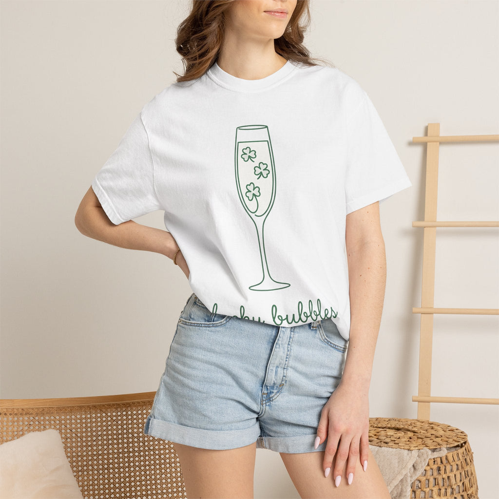 Champagne Flute Shirt St Patrick's Day Celebration Unisex product image 6