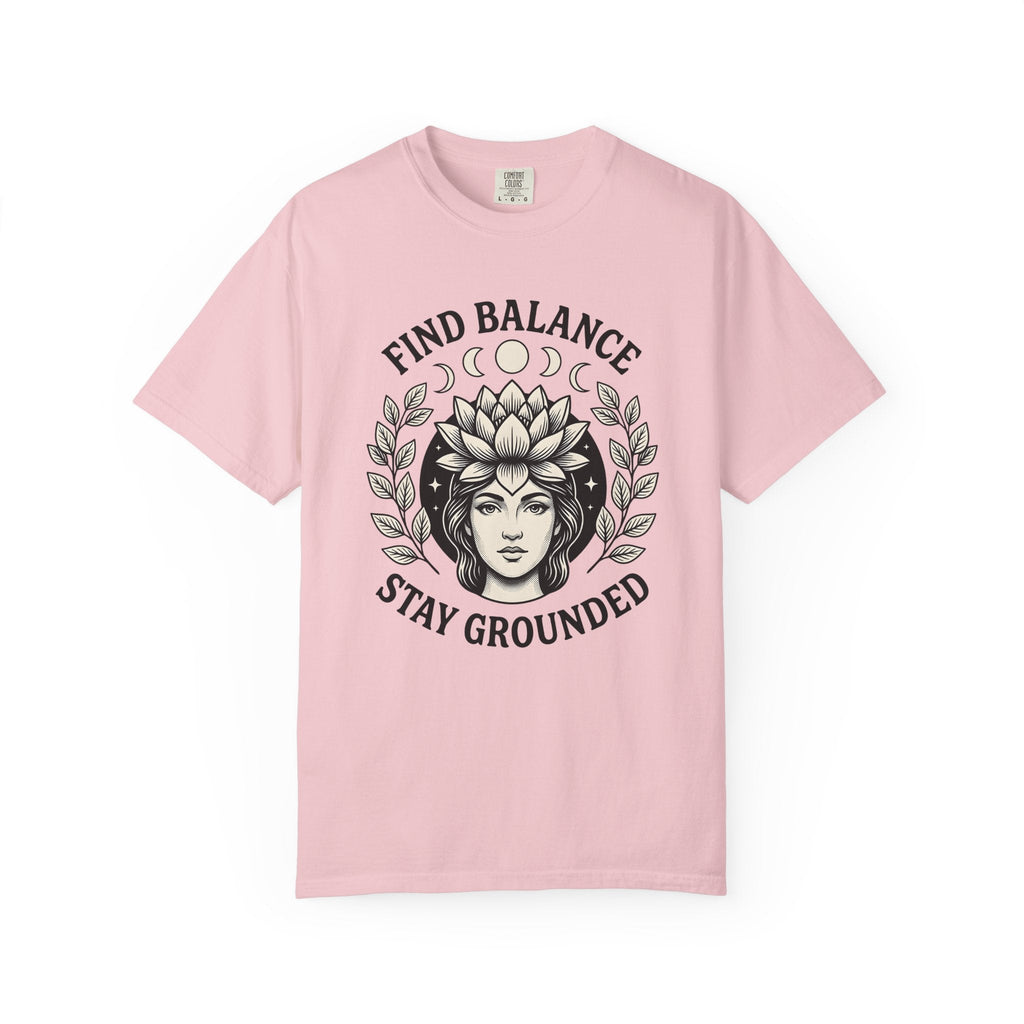 Lotus Bloom Girl Shirt Yoga Wellness Gift for Women Earthy product image 3