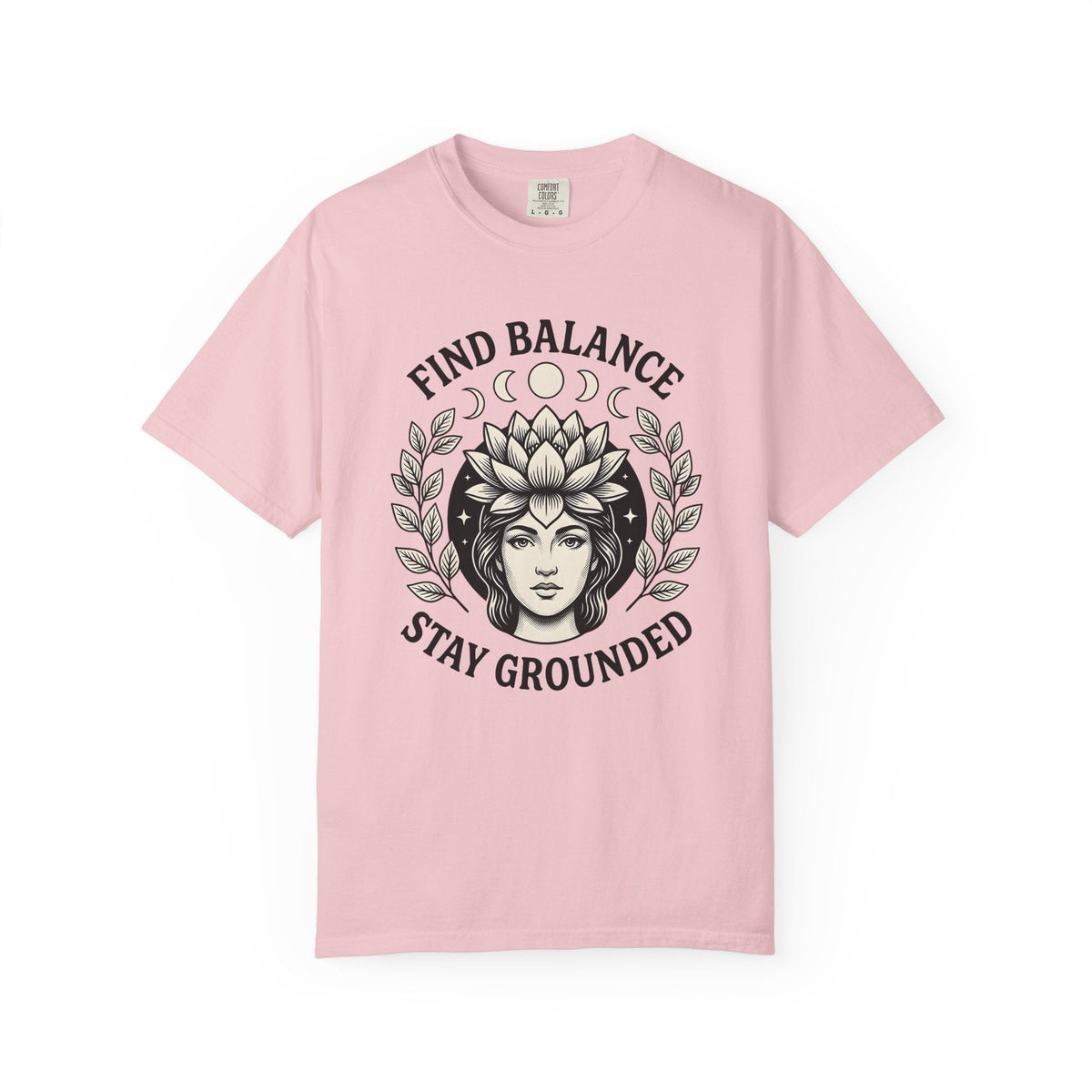 Lotus Bloom Girl Shirt Yoga Wellness Gift for Women Earthy product image 3