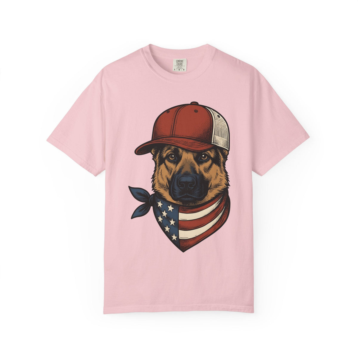 German Shepherd Dog Shirt America Patriotic Unisex Gift product image 3