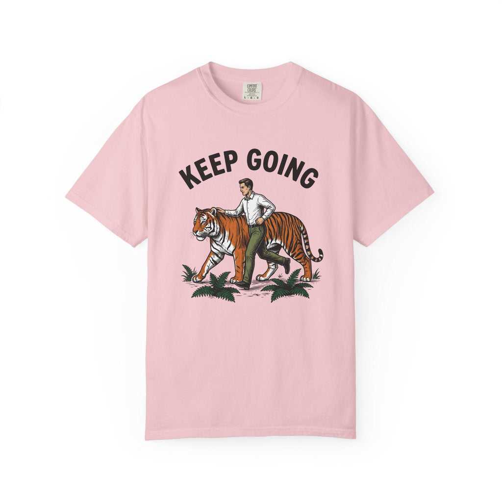 Dude Tiger Shirt Motivational Critter Unisex Gift Antiqued product image 3