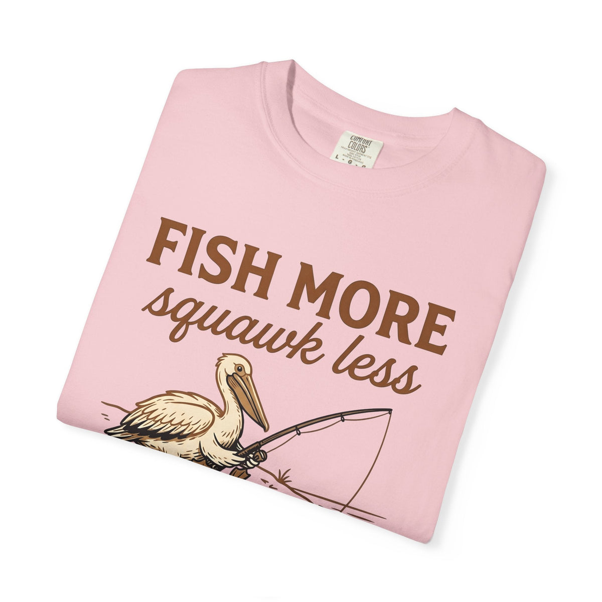 Pelican Fishing Shirt Outdoors Unisex Gift Cartoon Tee product image 11