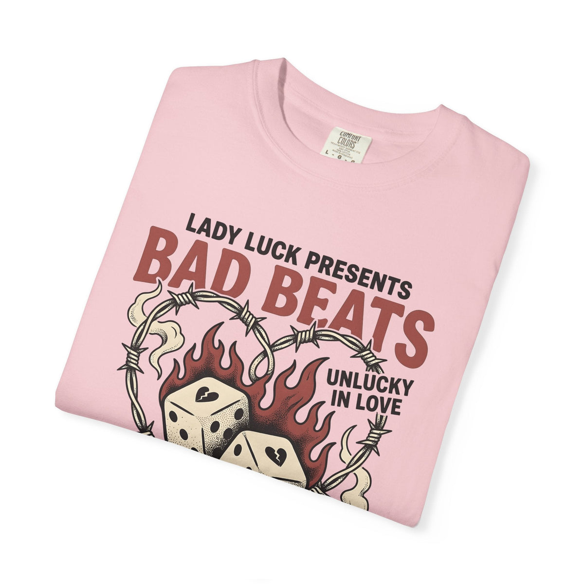 Dice Heart Shirt Valentines Day Gambler Unisex Gift Tattoo product image 11