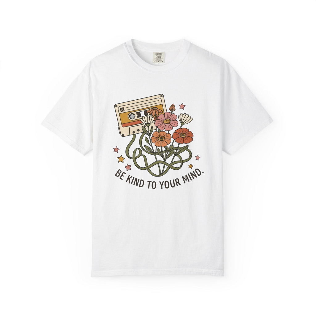 Cassette Tape Blooms Shirt Boho Chic Instruments Unisex product image 1