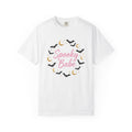 Bat Moon Image Shirt Halloween Eerie Gift Women Sweet Tee product image 1
