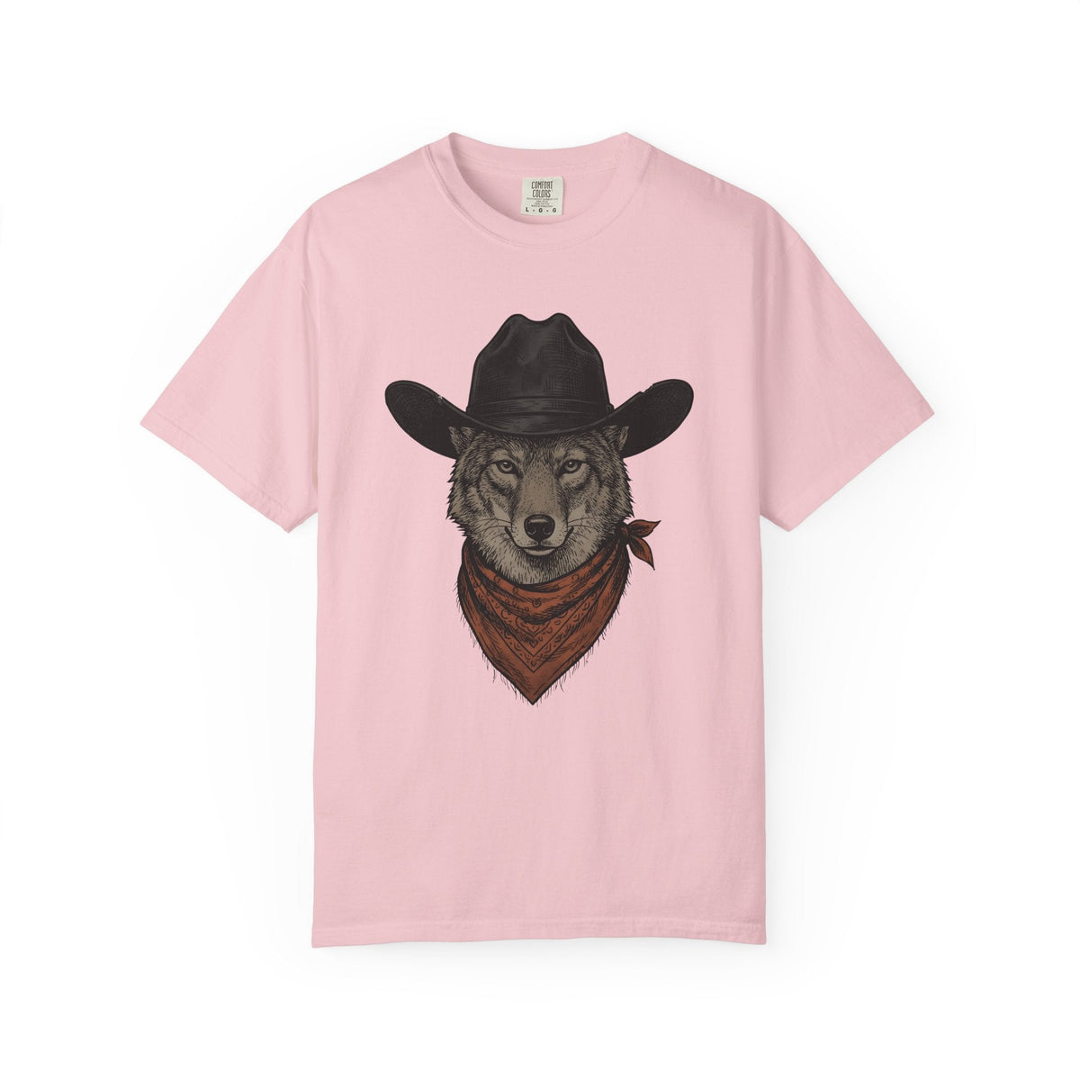 Wolf Cowboy Shirt Cowgirl Western Gift for Women Vintage product image 3