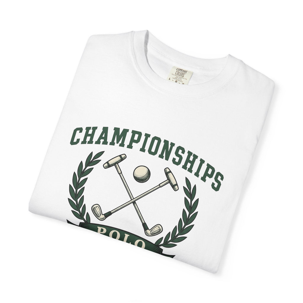 Polo Mallets Shirt Competition Unisex Gift Rustic Tee product image 5