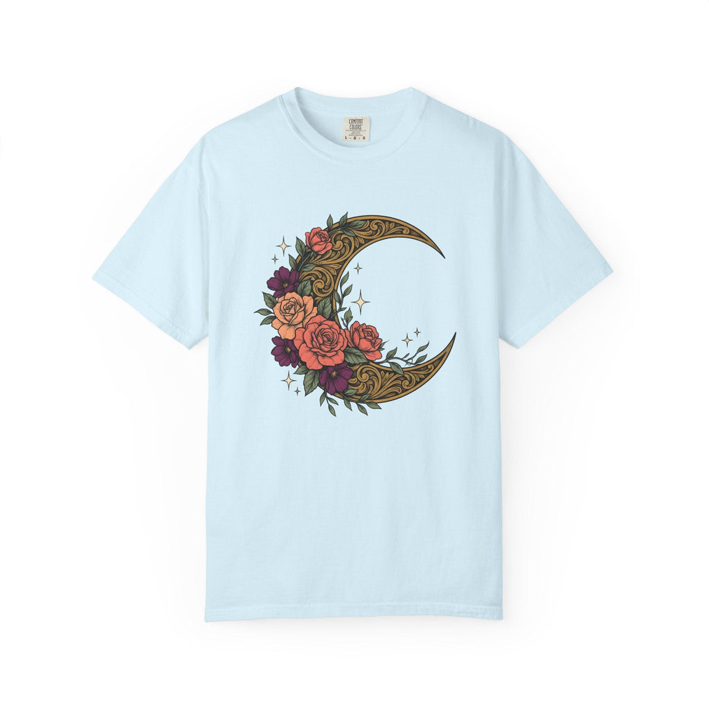 Crescent Flower Moon Shirt Cowgirl Stars Gift for Women product image 2