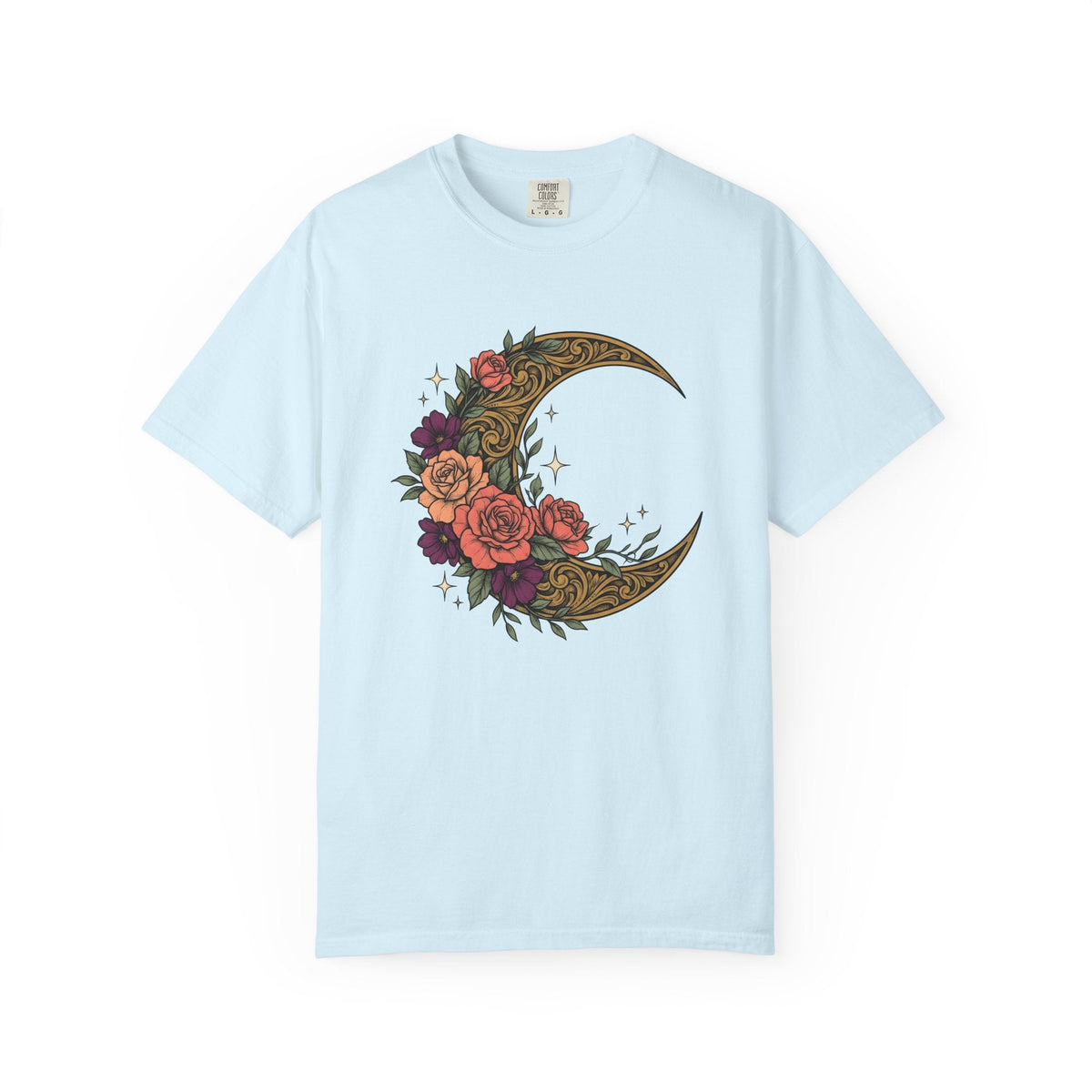 Crescent Flower Moon Shirt Cowgirl Stars Gift for Women product image 2
